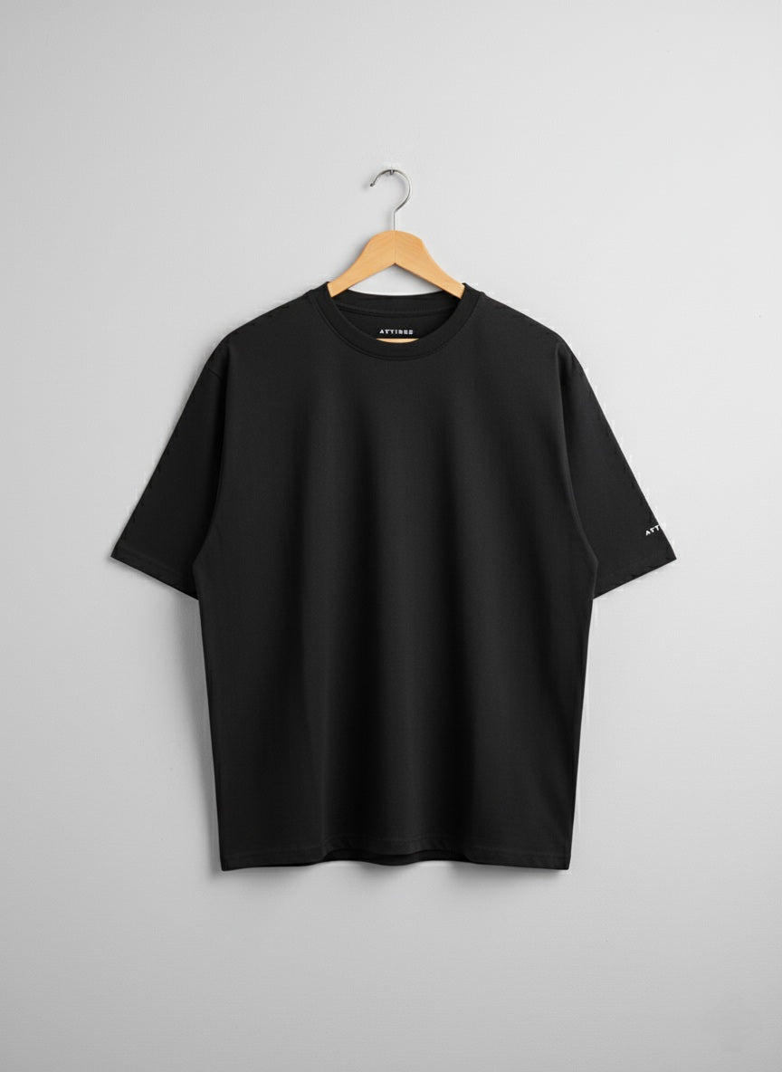 Basic plain oversized tee