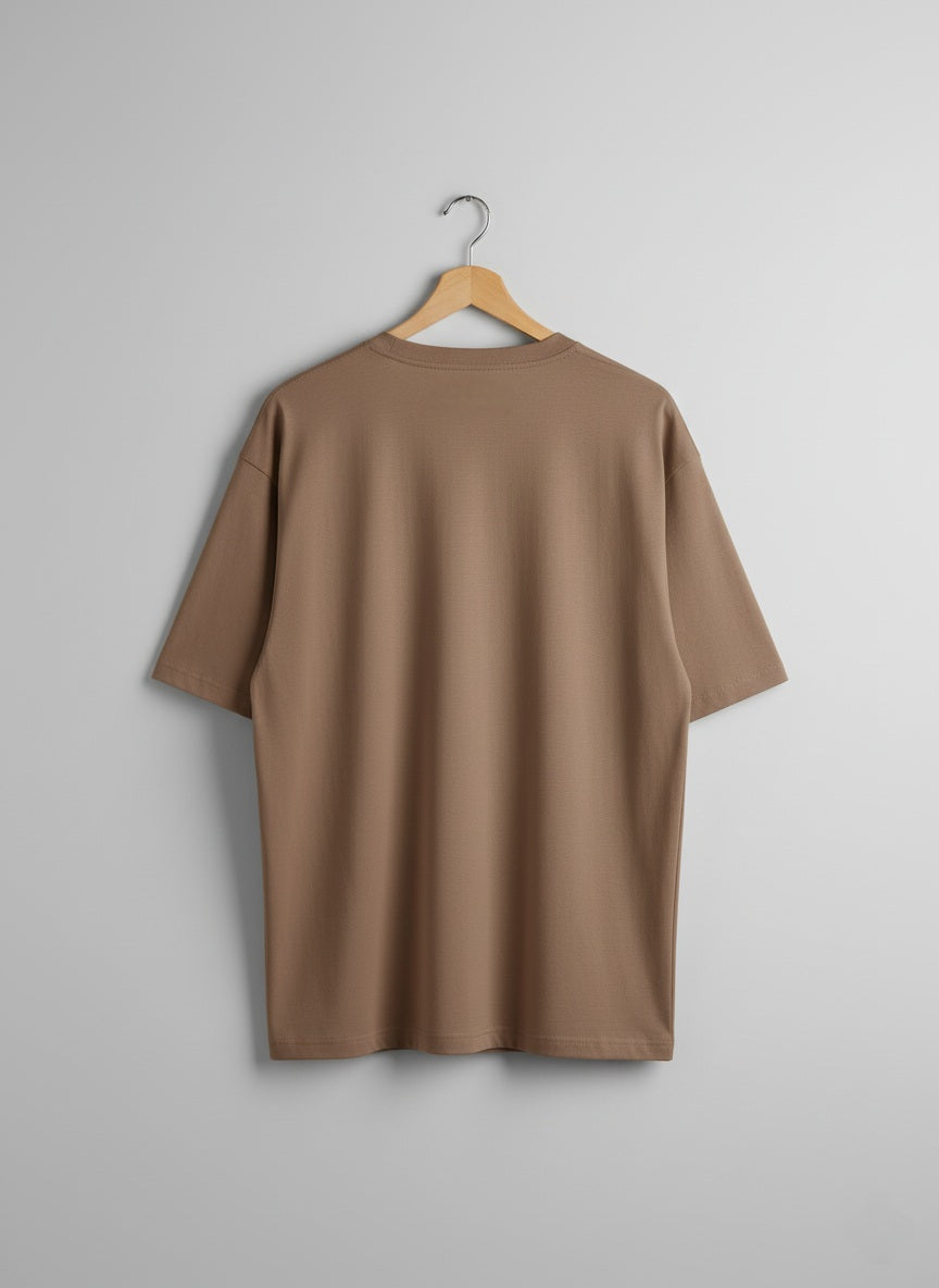 Basic Plain oversized tee