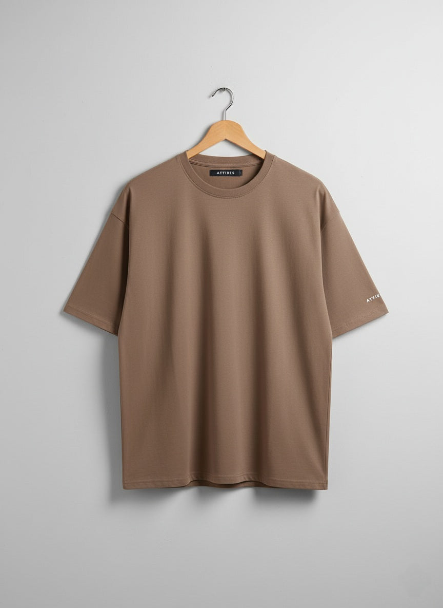 Basic Plain oversized tee