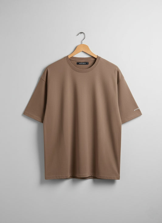 Basic Plain oversized tee